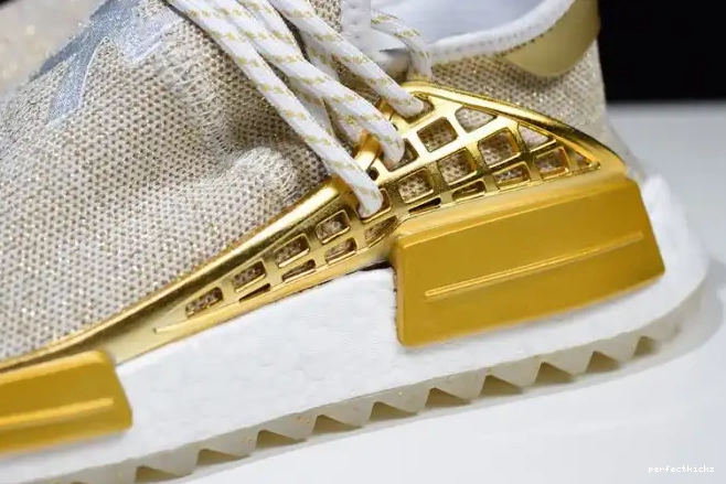 China adidas NMD Pharrell Gold HAPPY Hu F99762 0504